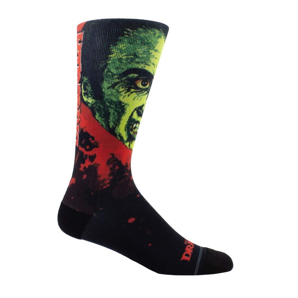 Hammer - Dracula Head Dye Sub Sokken - Zwart